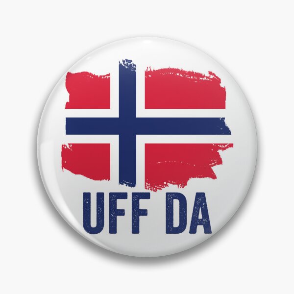 Item preview, Uff Da Norwegian Phrase Scandinavian Norge Viking Uff Da Gear designed and sold by DynamicDesign.