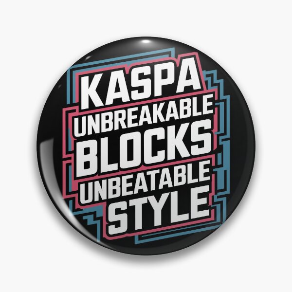 Item preview, Kaspa Blockchain Vision Future Tech designed and sold by RadDeck.