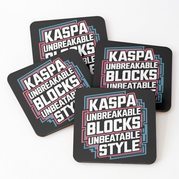 Item preview, Kaspa Blockchain Vision Future Tech designed and sold by RadDeck.