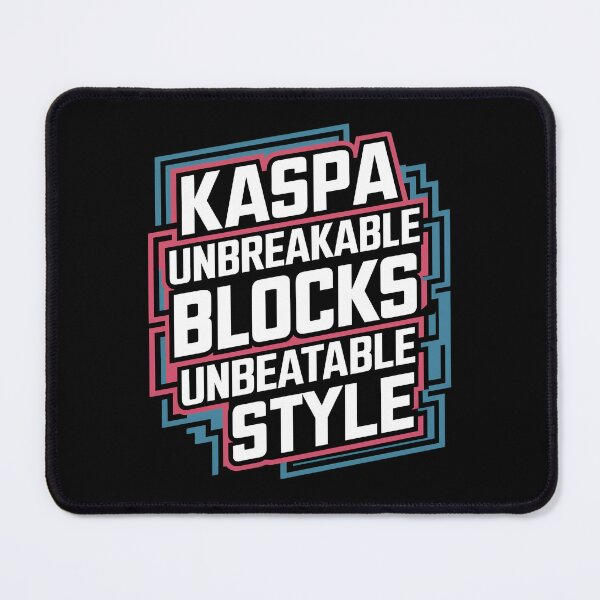Item preview, Kaspa Blockchain Vision Future Tech designed and sold by RadDeck.