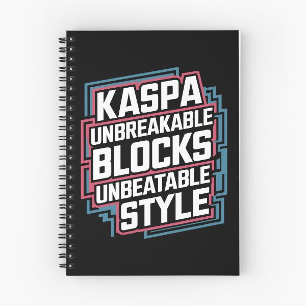 Item preview, Kaspa Blockchain Vision Future Tech designed and sold by RadDeck.