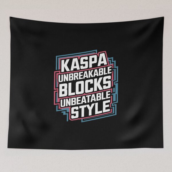 Item preview, Kaspa Blockchain Vision Future Tech designed and sold by RadDeck.