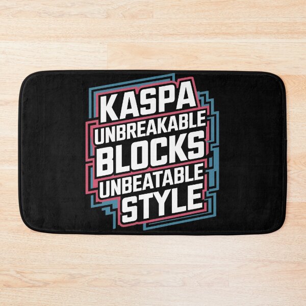 Item preview, Kaspa Blockchain Vision Future Tech designed and sold by RadDeck.