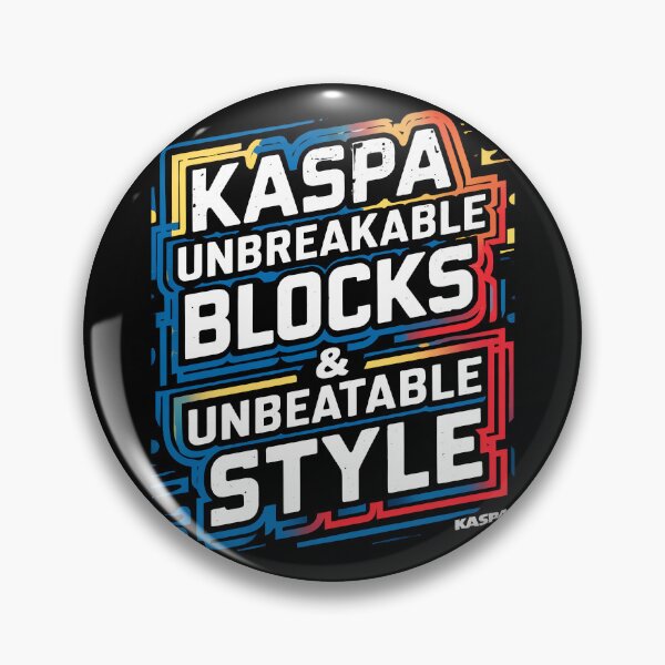 Item preview, Kaspa Crypto Pioneer Leading Edge designed and sold by RadDeck.