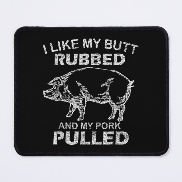 Item preview, Mens I Like My Butt Rubbed & My Pork Pulled - Funny BBQ designed and sold by marlymanhattan7.