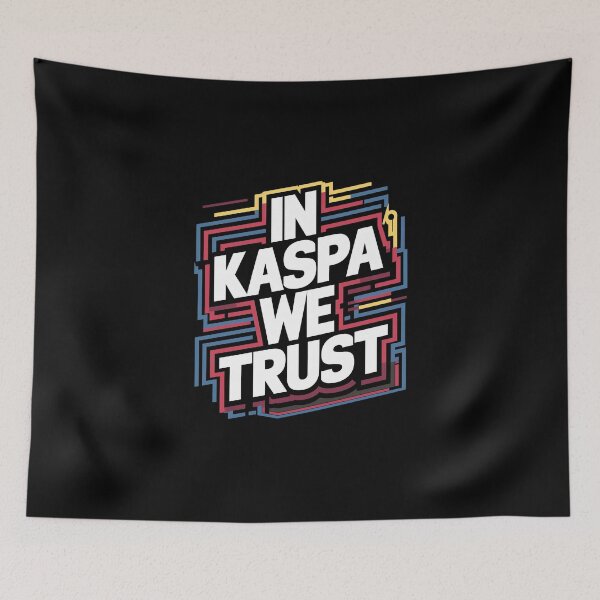 Item preview, Kaspa Crypto Insights Digital Vision designed and sold by RadDeck.