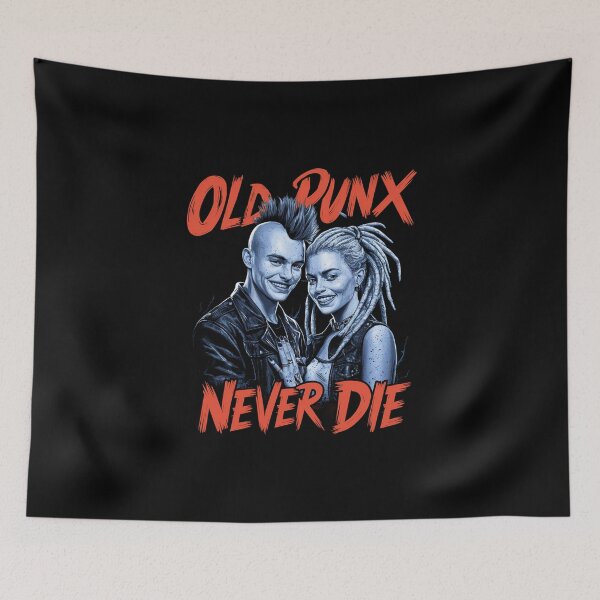 Item preview, Bold Punk-Inspired Rebellious Couple T-Shirt designed and sold by MerchMasterPL.