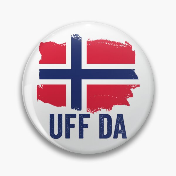 Item preview, Uff Da Norwegian Phrase Scandinavian Norge Viking Uff Da Gear designed and sold by DynamicDesign.