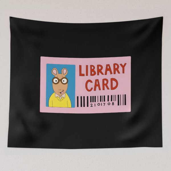 Item preview, 399 Arthur Library Card	 designed and sold by KaiMartinsDias.