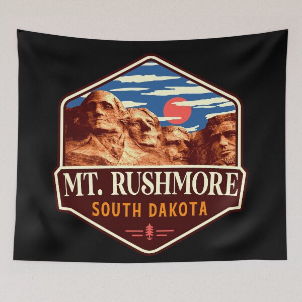 Item preview, Mount Rushmore National Memorial designed and sold by graphic-map.