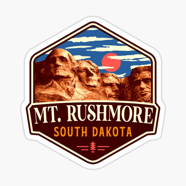 Item preview, Mount Rushmore National Memorial designed and sold by graphic-map.
