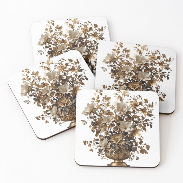 Item preview, Golden Floral Symphony designed and sold by Sadia  Jannat.