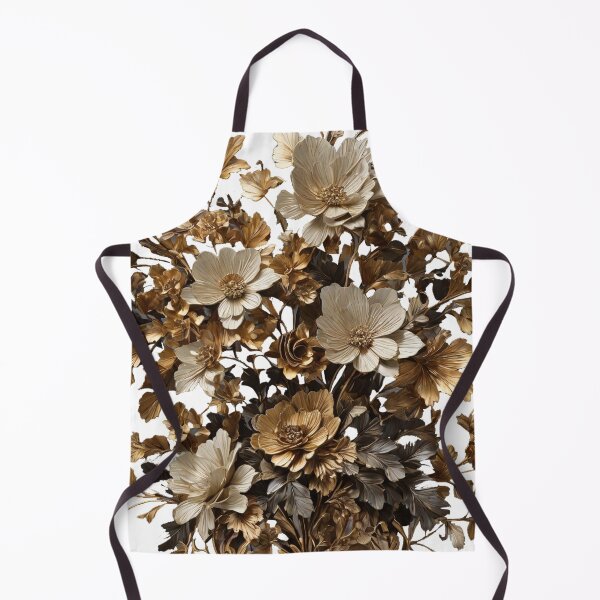 Item preview, Golden Floral Symphony designed and sold by Sadia Jannat.