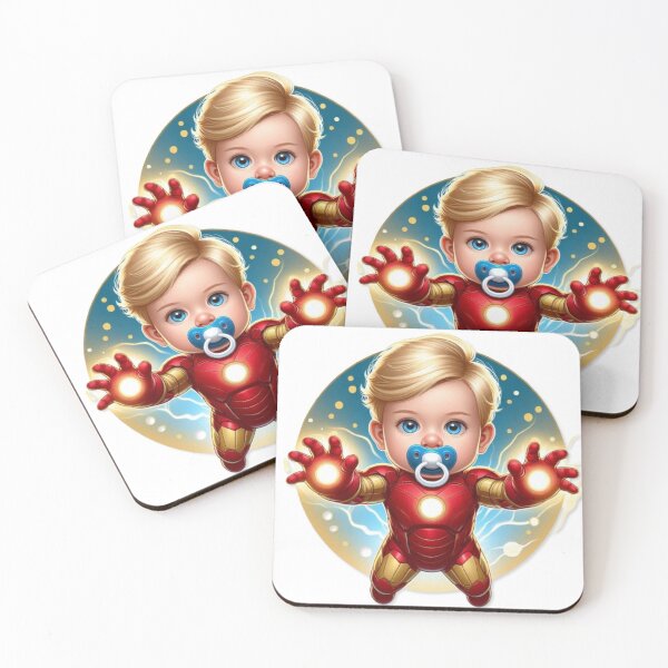 Item preview, Little kid is a cool Iron Man. designed and sold by kankan22.
