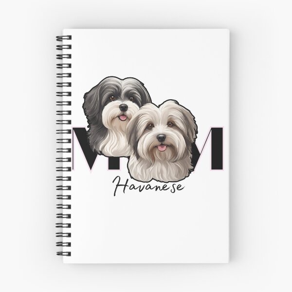 Item preview, Minimalistic Aesthetic Dog Mom of two Havanese Dog  designed and sold by GoodyPaws.