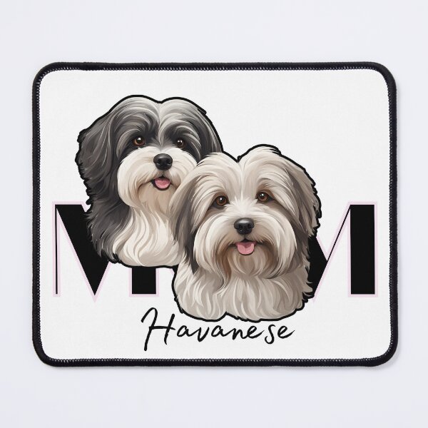 Item preview, Minimalistic Aesthetic Dog Mom of two Havanese Dog  designed and sold by GoodyPaws.