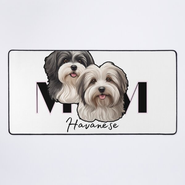 Item preview, Minimalistic Aesthetic Dog Mom of two Havanese Dog designed and sold by GoodyPaws.