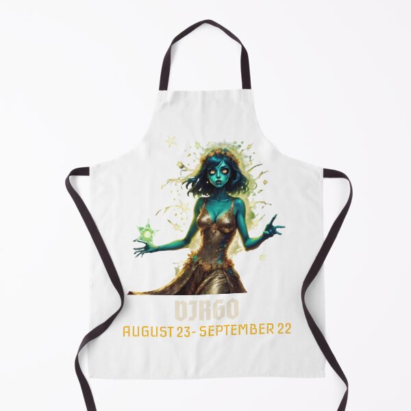 Item preview, Virgo Zodiac Zombie Goddess Casting Stars designed and sold by EmeraldCauldren.