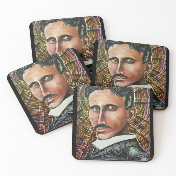 Item preview, Nikola Tesla Art designed and sold by oz10.