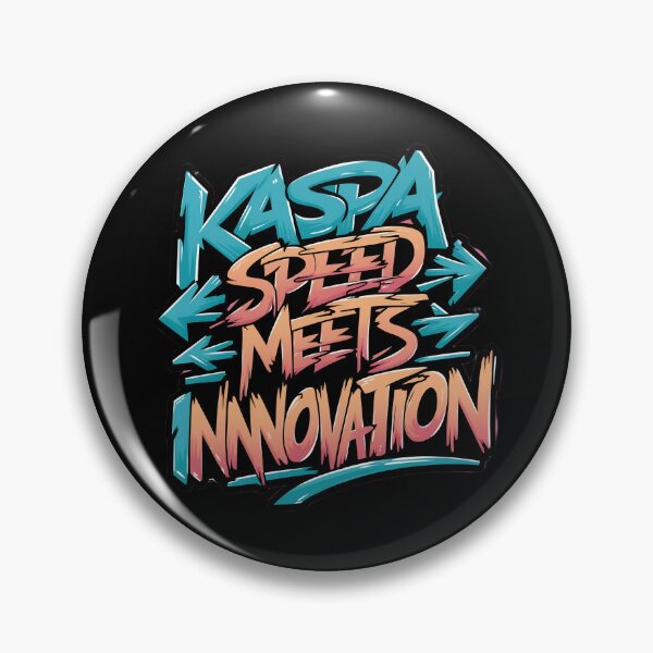 Item preview, Kaspa Crypto Frontier Blockchain Exploration designed and sold by RadDeck.