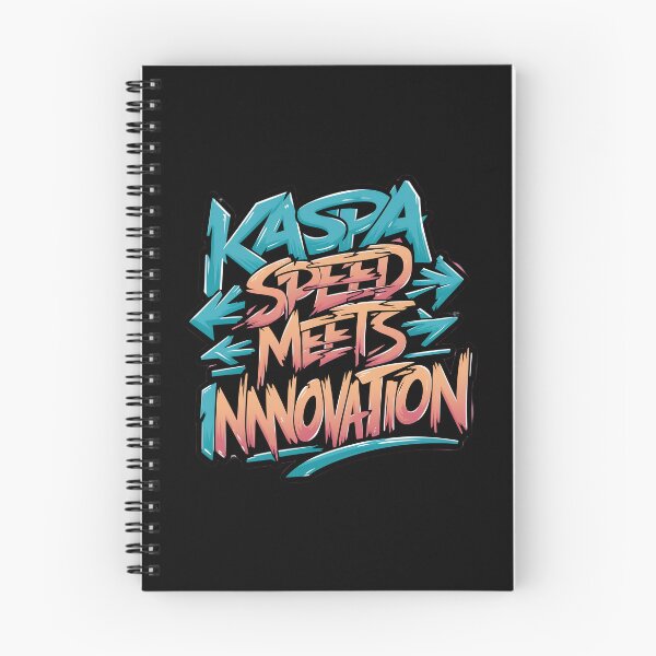 Item preview, Kaspa Crypto Frontier Blockchain Exploration designed and sold by RadDeck.