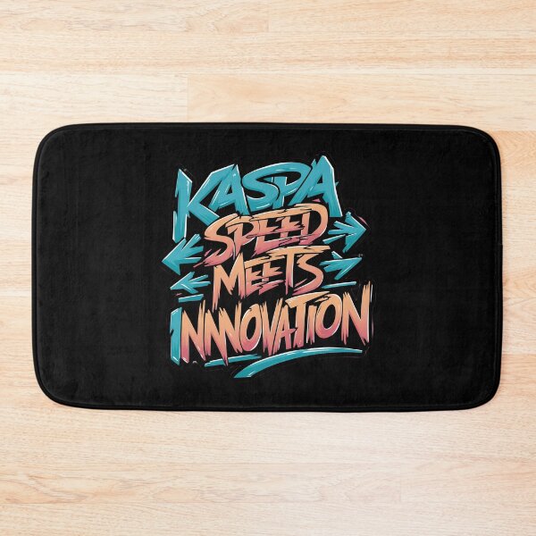 Item preview, Kaspa Crypto Frontier Blockchain Exploration designed and sold by RadDeck.