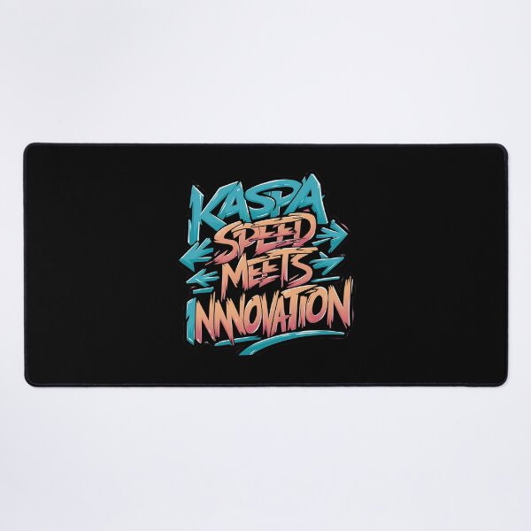 Item preview, Kaspa Crypto Frontier Blockchain Exploration designed and sold by RadDeck.