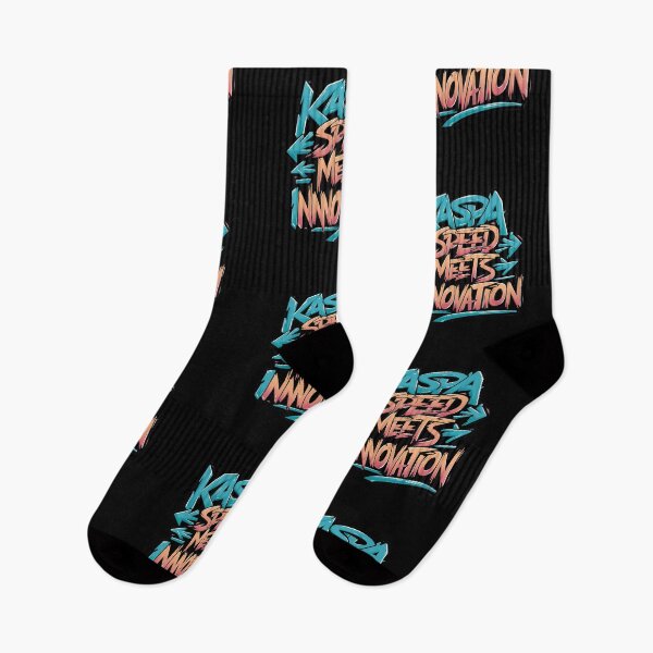 Item preview, Kaspa Crypto Frontier Blockchain Exploration designed and sold by RadDeck.