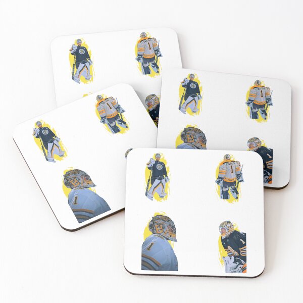 Item preview, Jeremy Swayman Hi - Def Paint Effect Sticker Set / T Shirt designed and sold by DiverseDazzle.