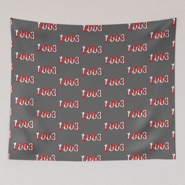 Item preview, number one 1 thousend and three digit 1003 order sequence team member age designed and sold by 4rpixs.