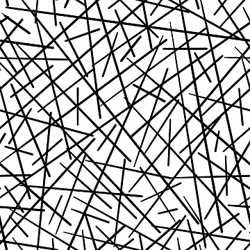 Artwork thumbnail, Random Stick Line Pattern by AriLady