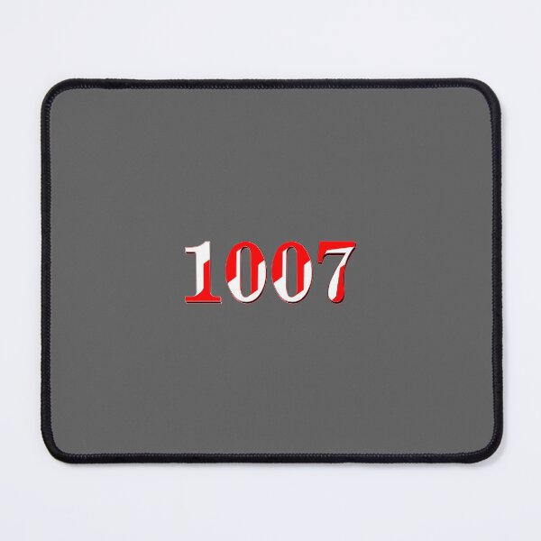 Item preview, number one 1 thousend and seven digit 1007 order sequence team member age designed and sold by 4rpixs.