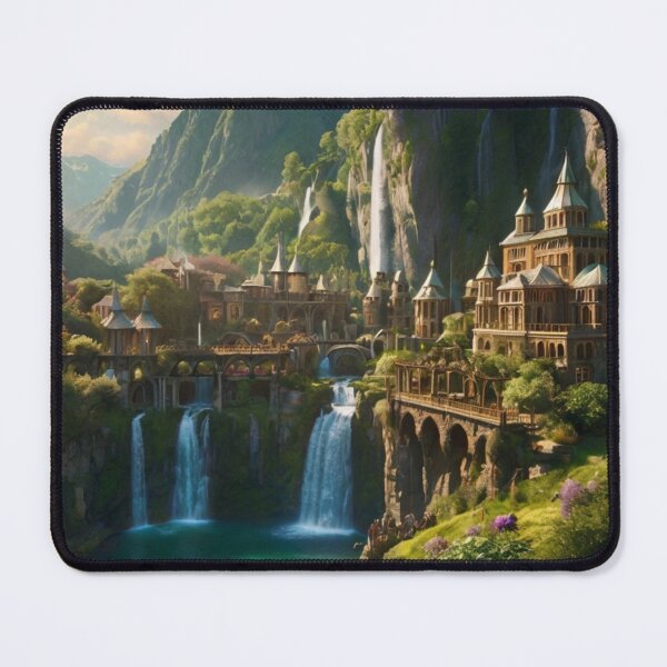Item preview, Enchanted Hidden City of Waterfalls designed and sold by BlareBlare.