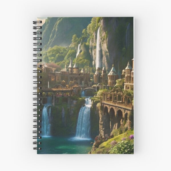 Item preview, Enchanted Hidden City of Waterfalls designed and sold by BlareBlare.