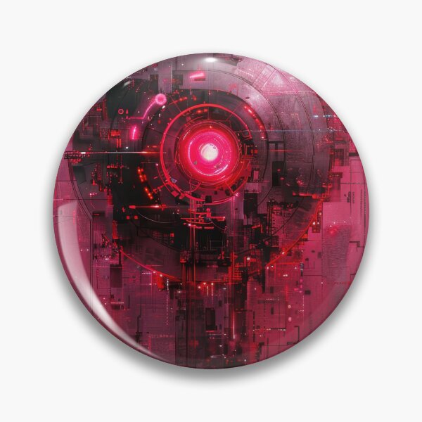 Item preview, Abstract Red Eye Machine designed and sold by ML-Media.