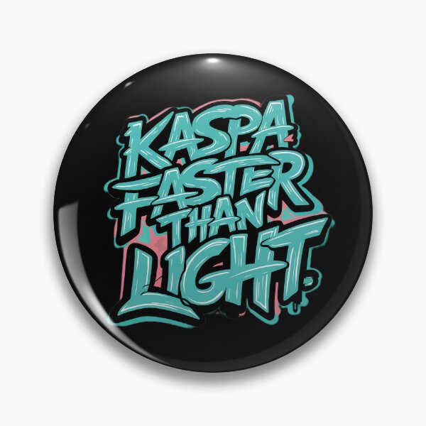 Item preview, Kaspa Digital Brilliance Blockchain Mastery designed and sold by RadDeck.