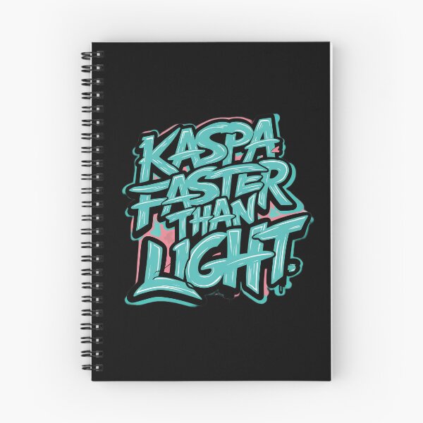 Item preview, Kaspa Digital Brilliance Blockchain Mastery designed and sold by RadDeck.
