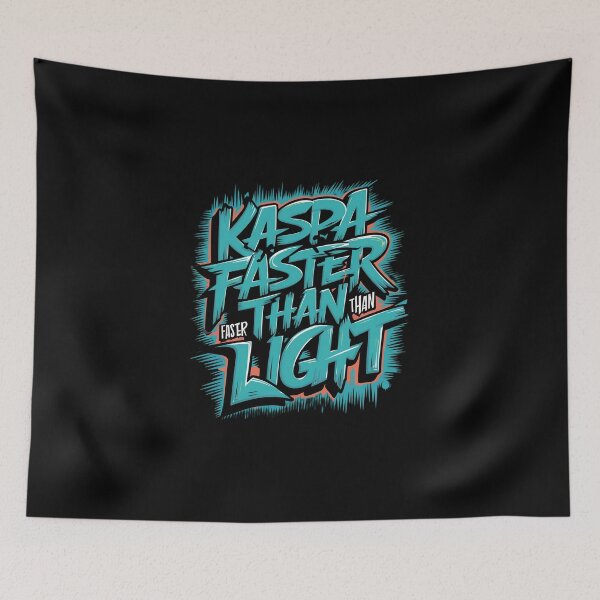 Item preview, Kaspa Crypto Frontier Digital Horizon designed and sold by RadDeck.