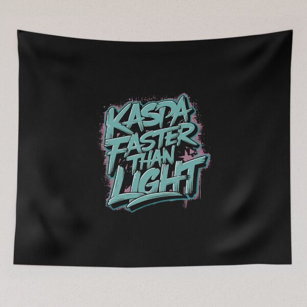 Item preview, Kaspa Blockchain Vision Digital Future designed and sold by RadDeck.