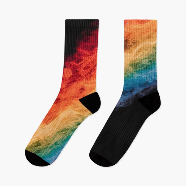 Item preview, Rainbow flame designed and sold by KiraChie.