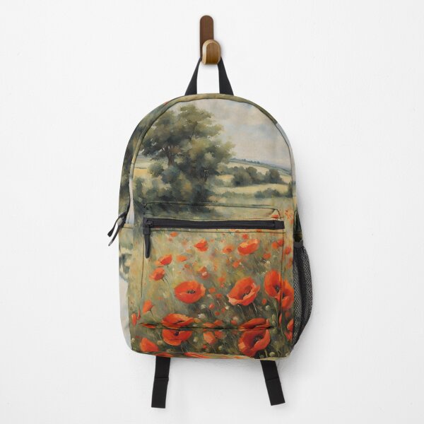 Item preview, Poppy Field Painting designed and sold by FarmOfCuties.