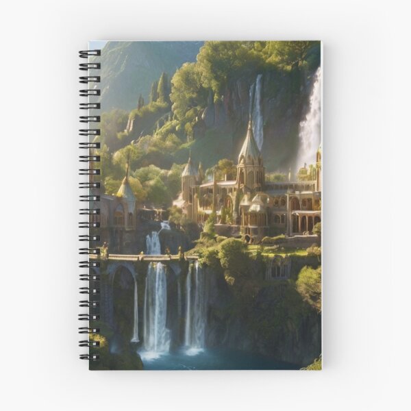 Item preview, Waterfall Haven of the Hidden City designed and sold by BlareBlare.