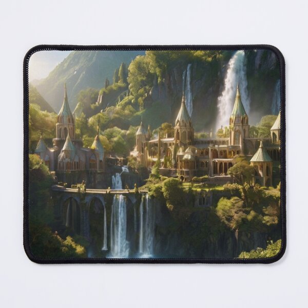 Item preview, Waterfall Haven of the Hidden City designed and sold by BlareBlare.
