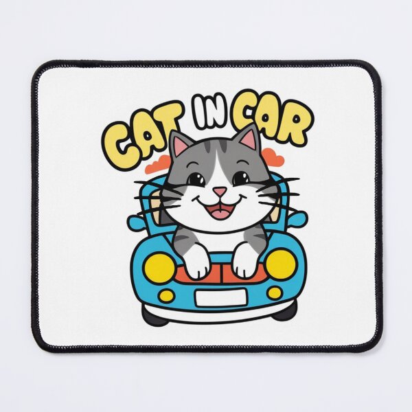 Item preview, Cat in car designed and sold by Pandomondo.