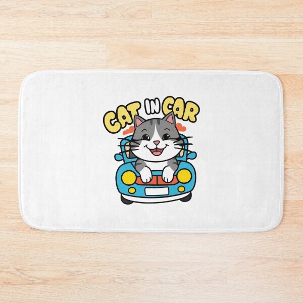 Item preview, Cat in car designed and sold by Pandomondo.