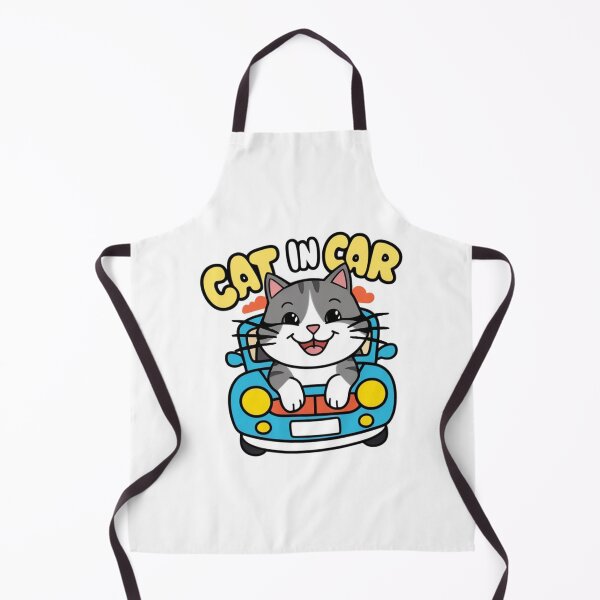 Item preview, Cat in car designed and sold by Pandomondo.