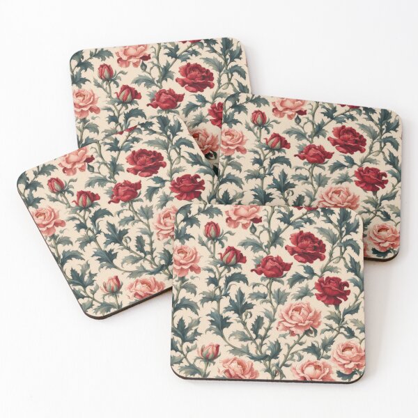 Item preview, Art Nouveau Seamless Floral Pattern - Rose Collection 03 designed and sold by elektronen.
