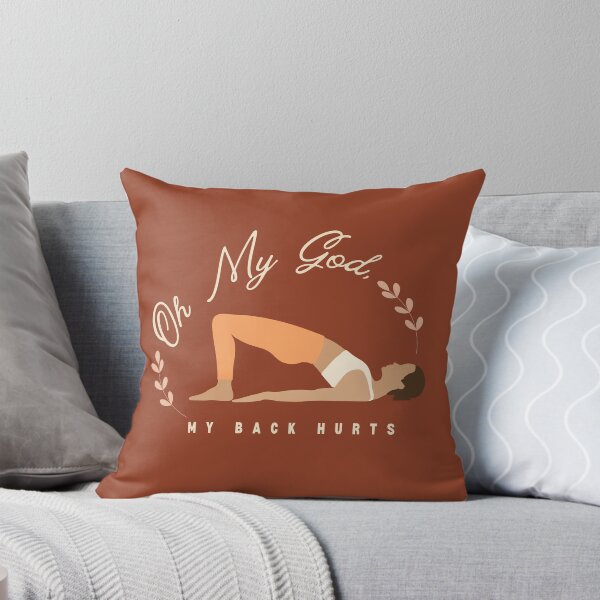 Item preview, Oh My God, My Back Hurts - Yoga Edition designed and sold by heartfeltarts93.