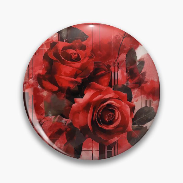 Item preview, Modern rose flower designed and sold by BanFahSai.