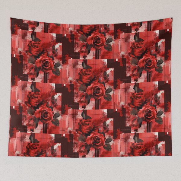 Item preview, Modern rose flower designed and sold by BanFahSai.